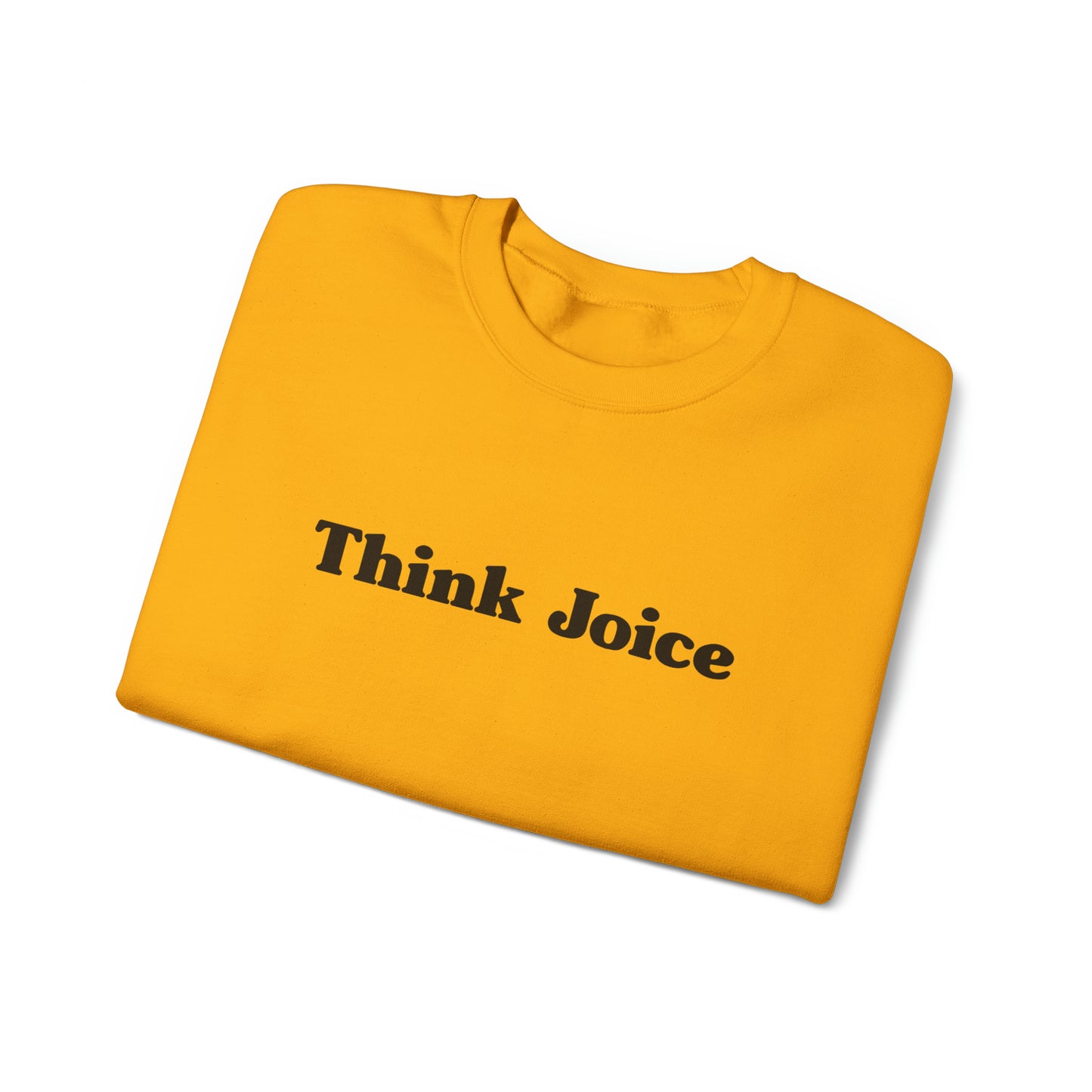 Think Joice Retro (black design) on Unisex Heavy Blend™ Crewneck Sweatshirt