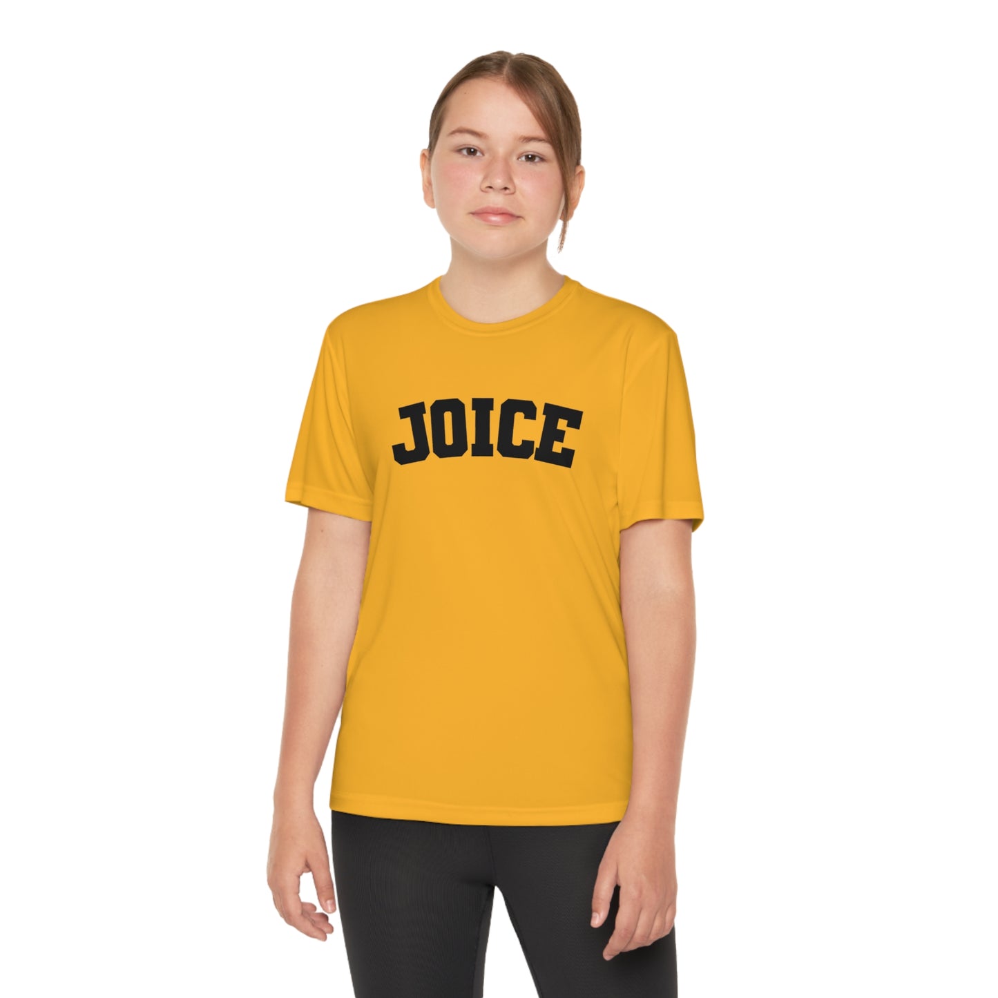 JOICE (black design) on Youth Competitor Tee