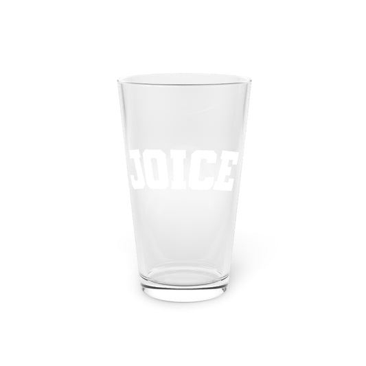 JOICE (white design) on Pint Glass, 16oz