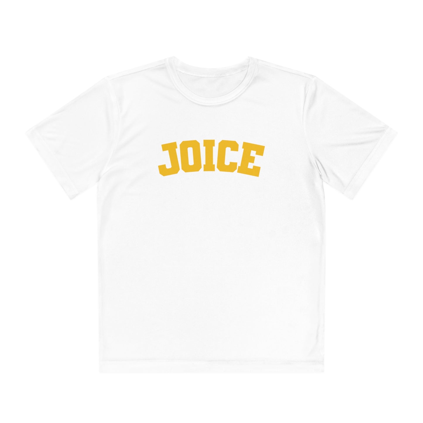 JOICE (yellow design) on Youth Competitor Tee