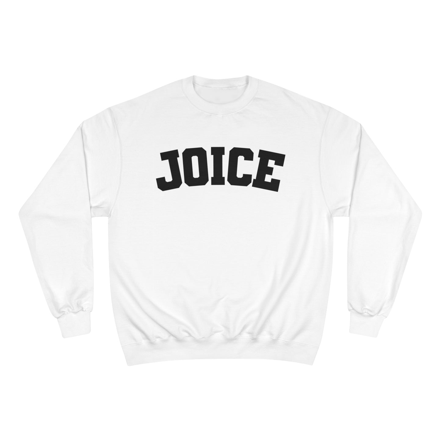 JOICE (black design) on Champion Sweatshirt