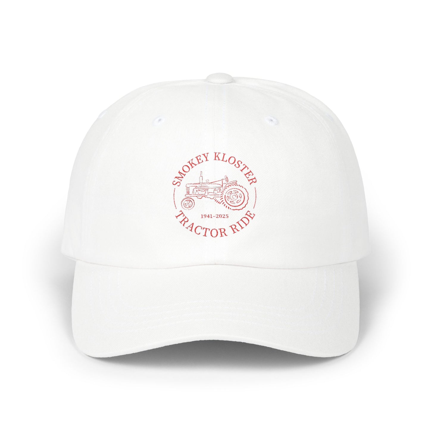 Smokey Kloster Tractor Ride Cap – White