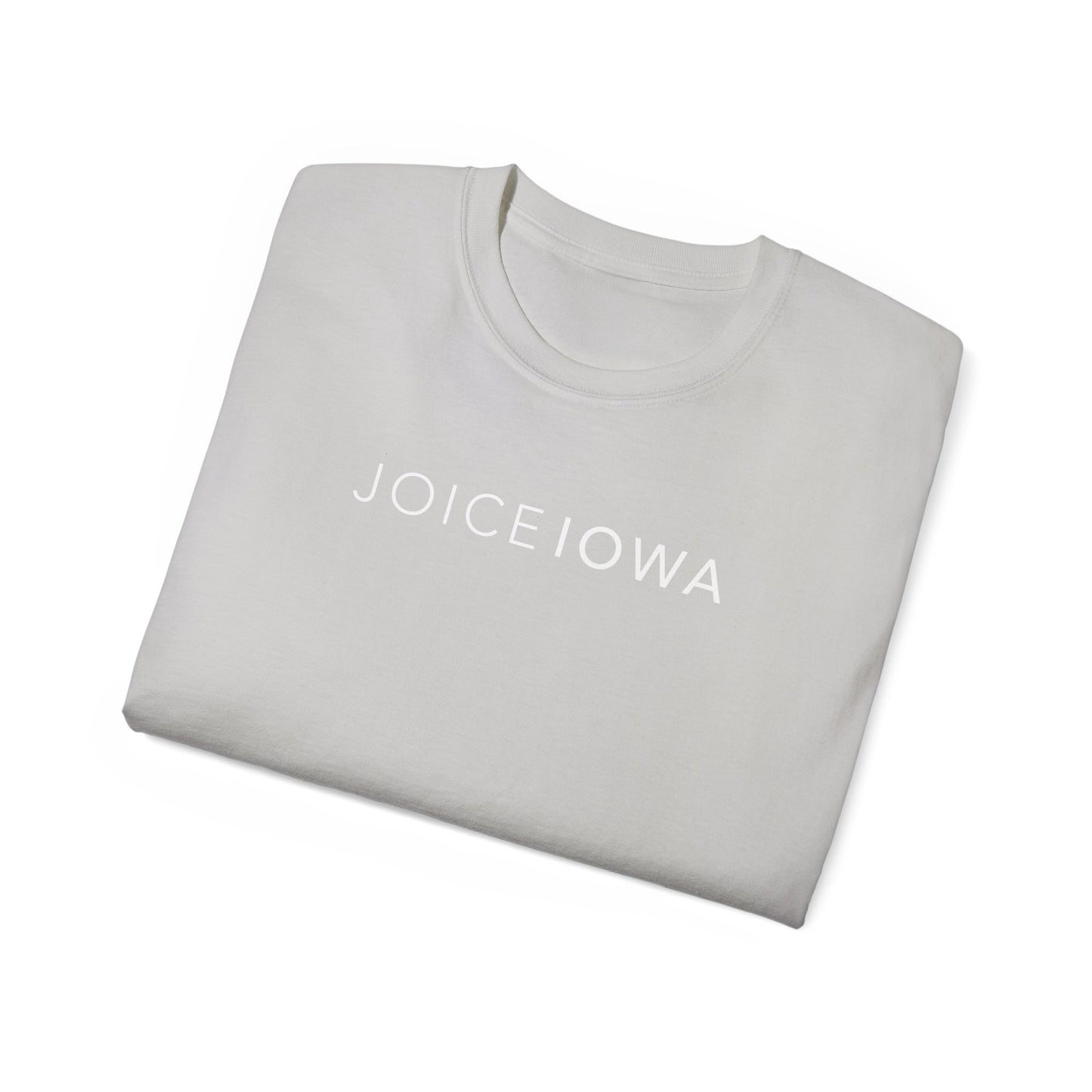 Copy of JOICE IOWA (White Design) on Unisex Ultra Cotton Short Sleeve Tee