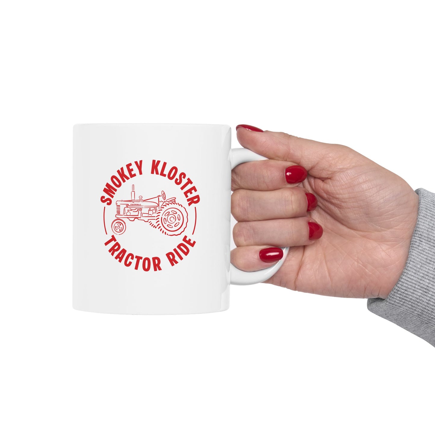 Smokey Kloster Tractor Ride Coffee Cup (11oz & 15oz)