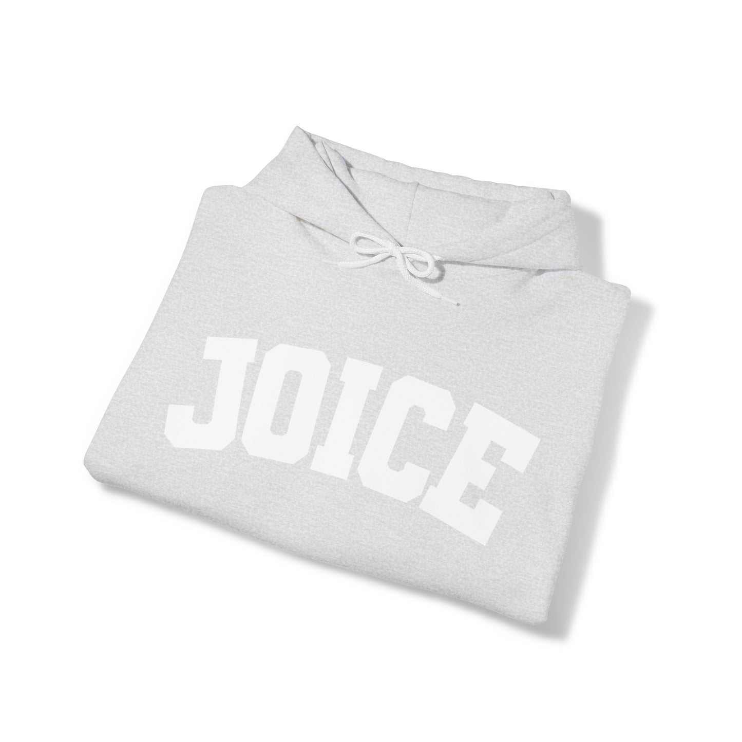 JOICE (white design) on Unisex Heavy Blend™ Hooded Sweatshirt