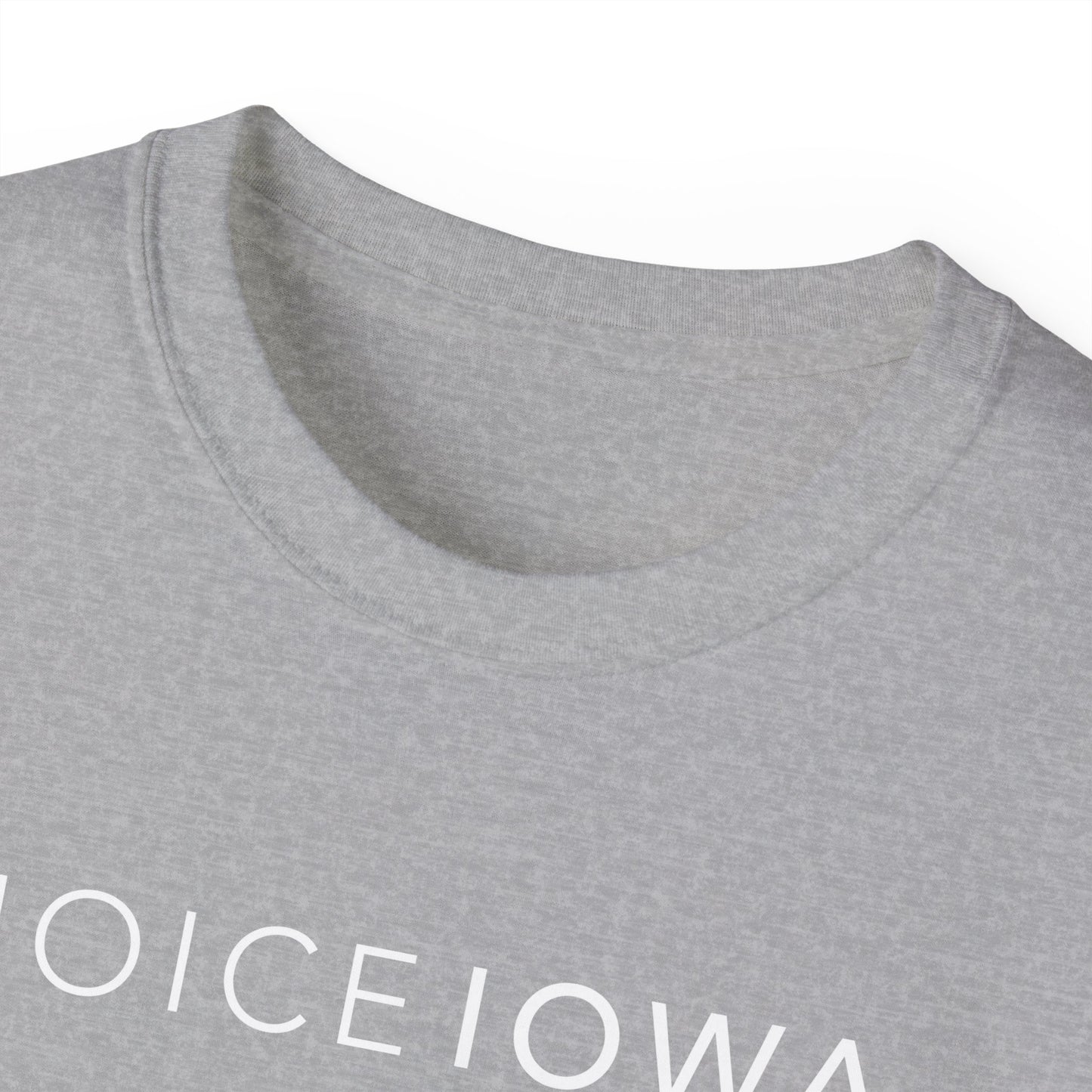 Copy of JOICE IOWA (White Design) on Unisex Ultra Cotton Short Sleeve Tee