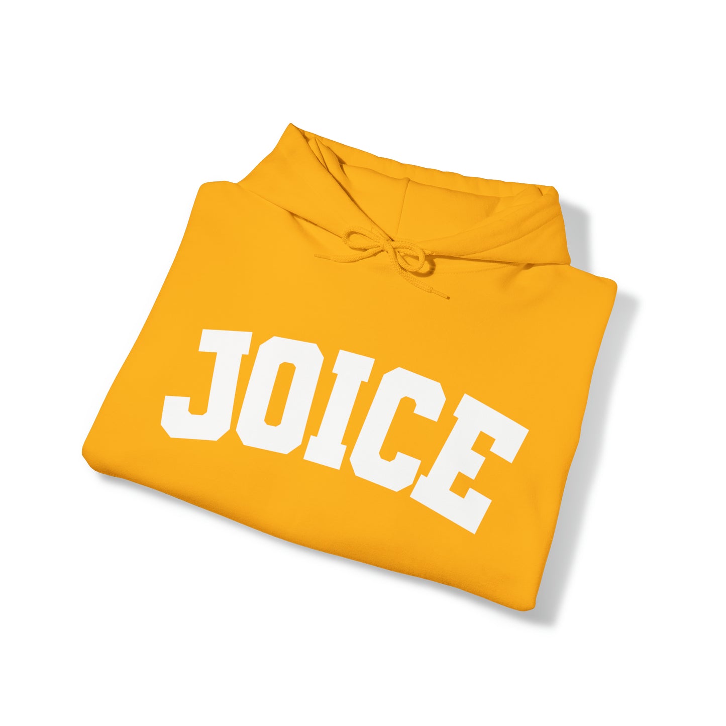 JOICE (white design) on Unisex Heavy Blend™ Hooded Sweatshirt