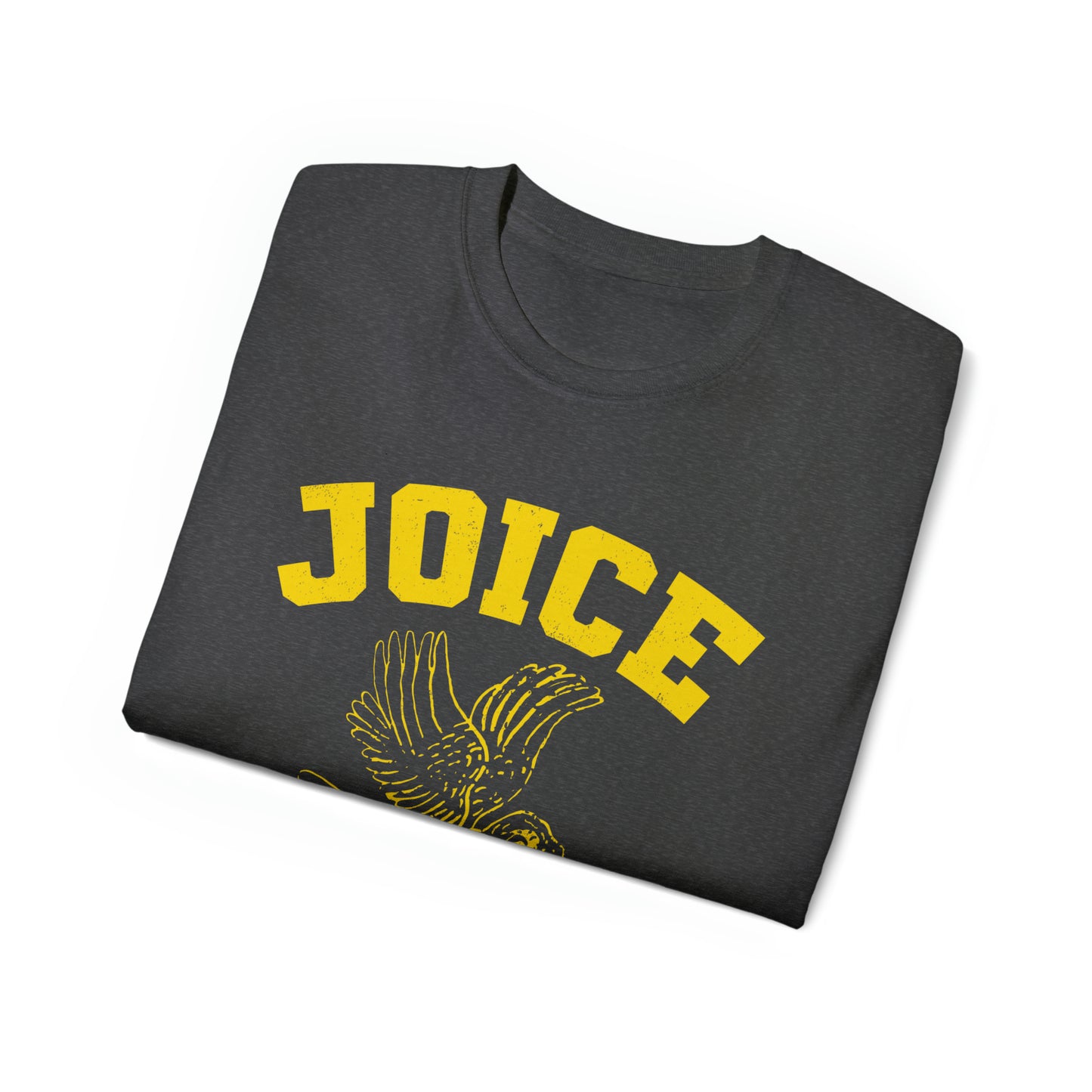 Throwback Joice J-Hawks (worn yellow design) on Unisex Ultra Cotton Short Sleeve Tee