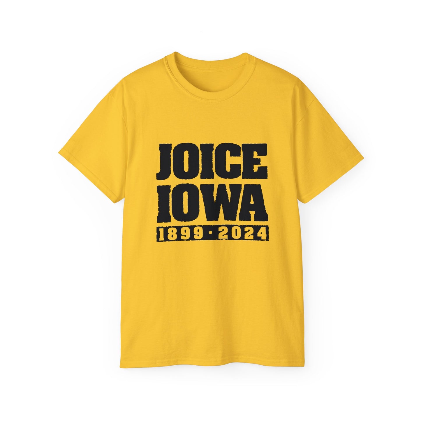 Joice, Iowa 1899-2024 Full (Black Design) on Unisex Ultra Cotton Short Sleeve Tee