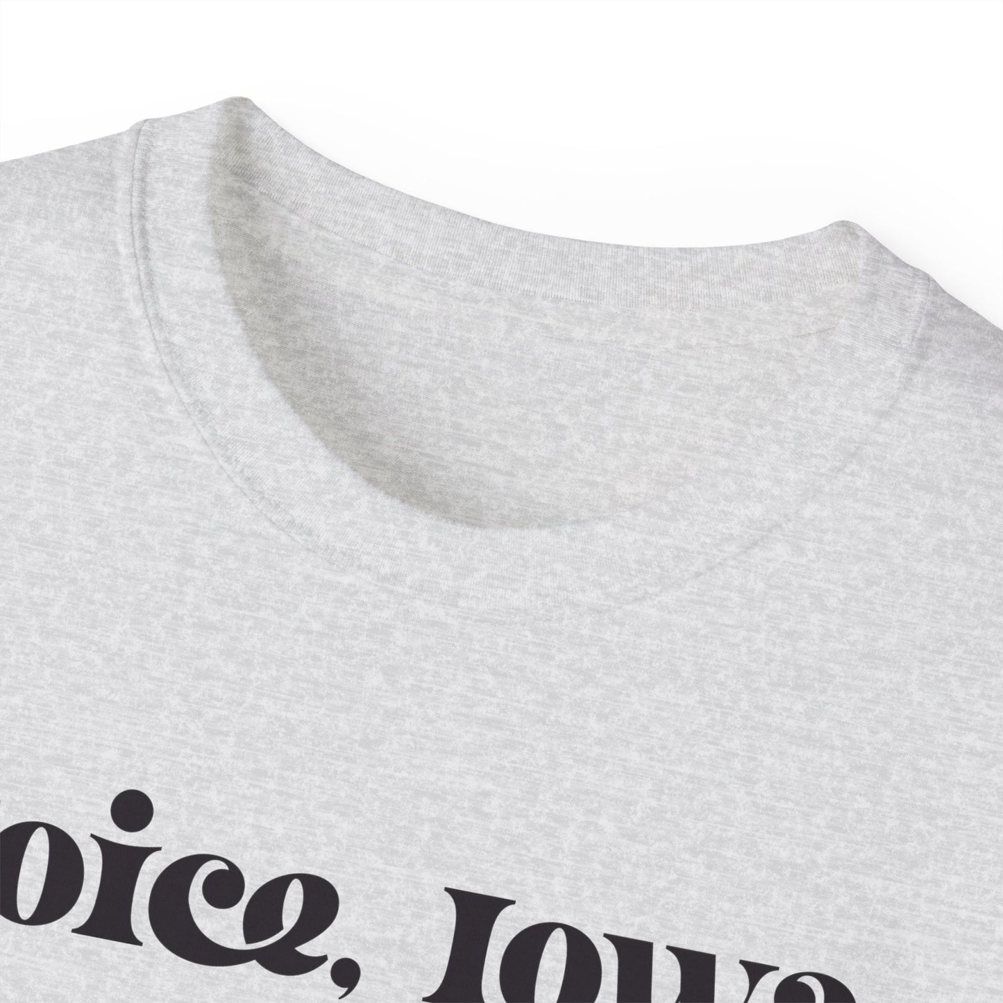 Joice, Iowa (Black Design) on Unisex Ultra Cotton Short Sleeve Tee