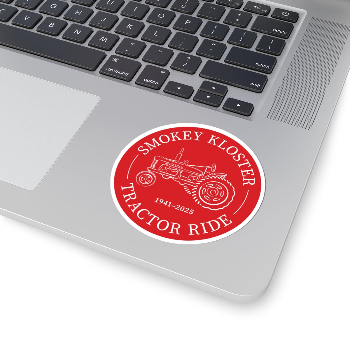 Smokey Kloster Tractor Ride Sticker
