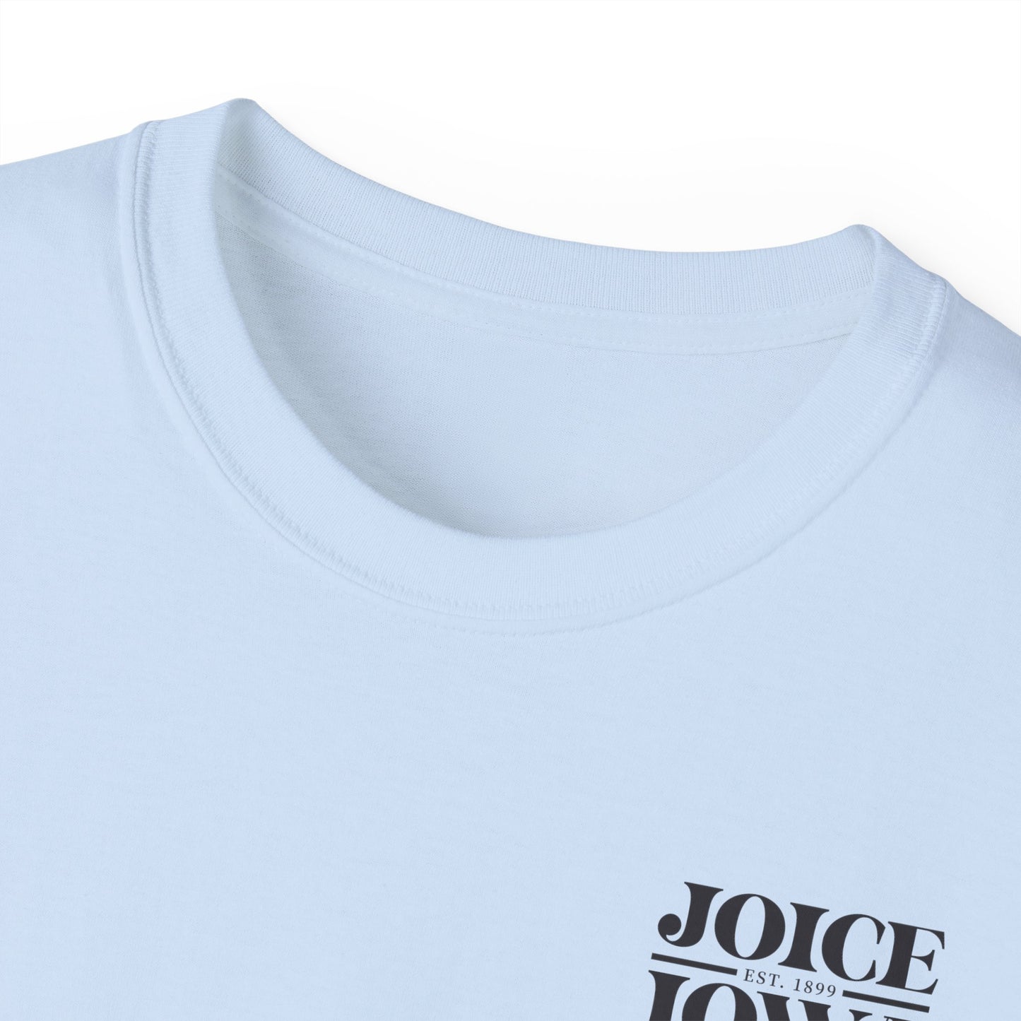 Joice, Iowa Est. 1899 (Black Design) on Unisex Ultra Cotton Short Sleeve Tee