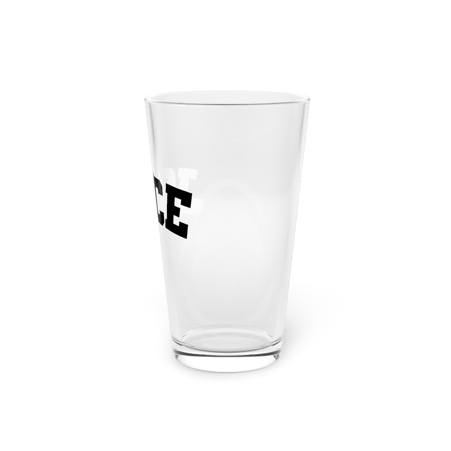 JOICE (black design) on Pint Glass, 16oz