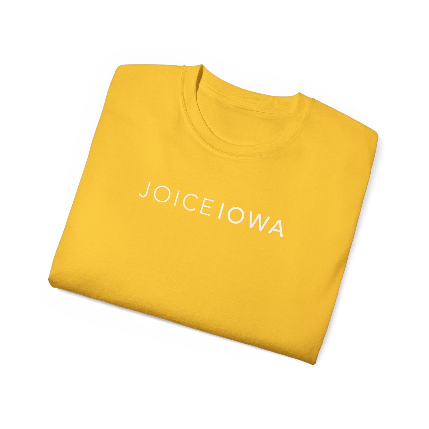 Copy of JOICE IOWA (White Design) on Unisex Ultra Cotton Short Sleeve Tee