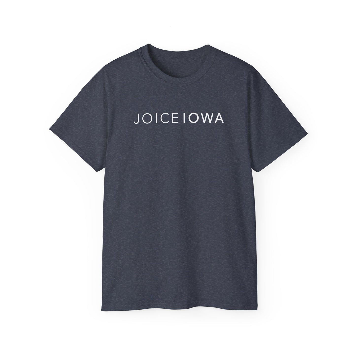 JOICE IOWA (White Design) on Unisex Ultra Cotton Short Sleeve Tee