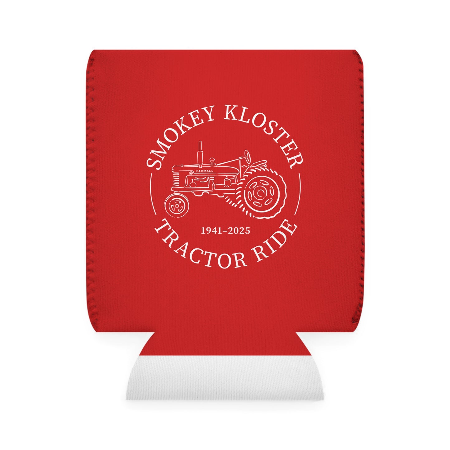 Smokey Kloster Tractor Ride Can Cooler Sleeve
