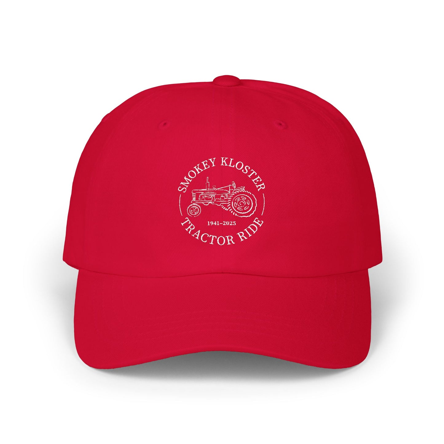 Copy of Smokey Kloster Tractor Ride Cap – Red