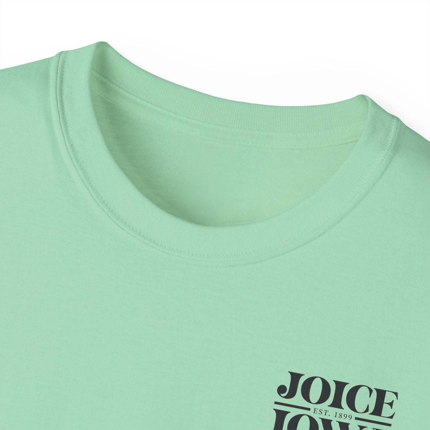 Joice, Iowa Est. 1899 (Black Design) on Unisex Ultra Cotton Short Sleeve Tee