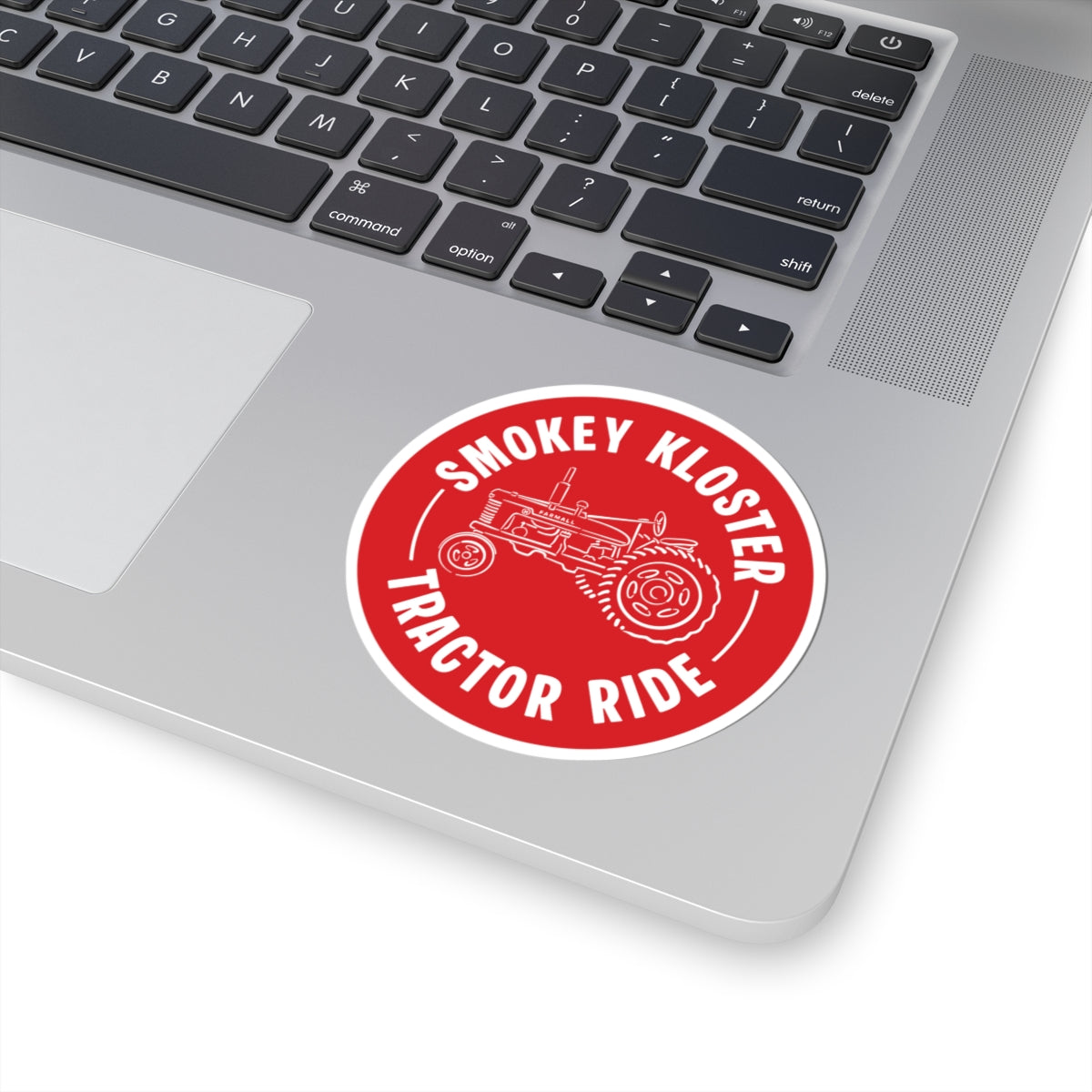 Smokey Kloster Tractor Ride Sticker