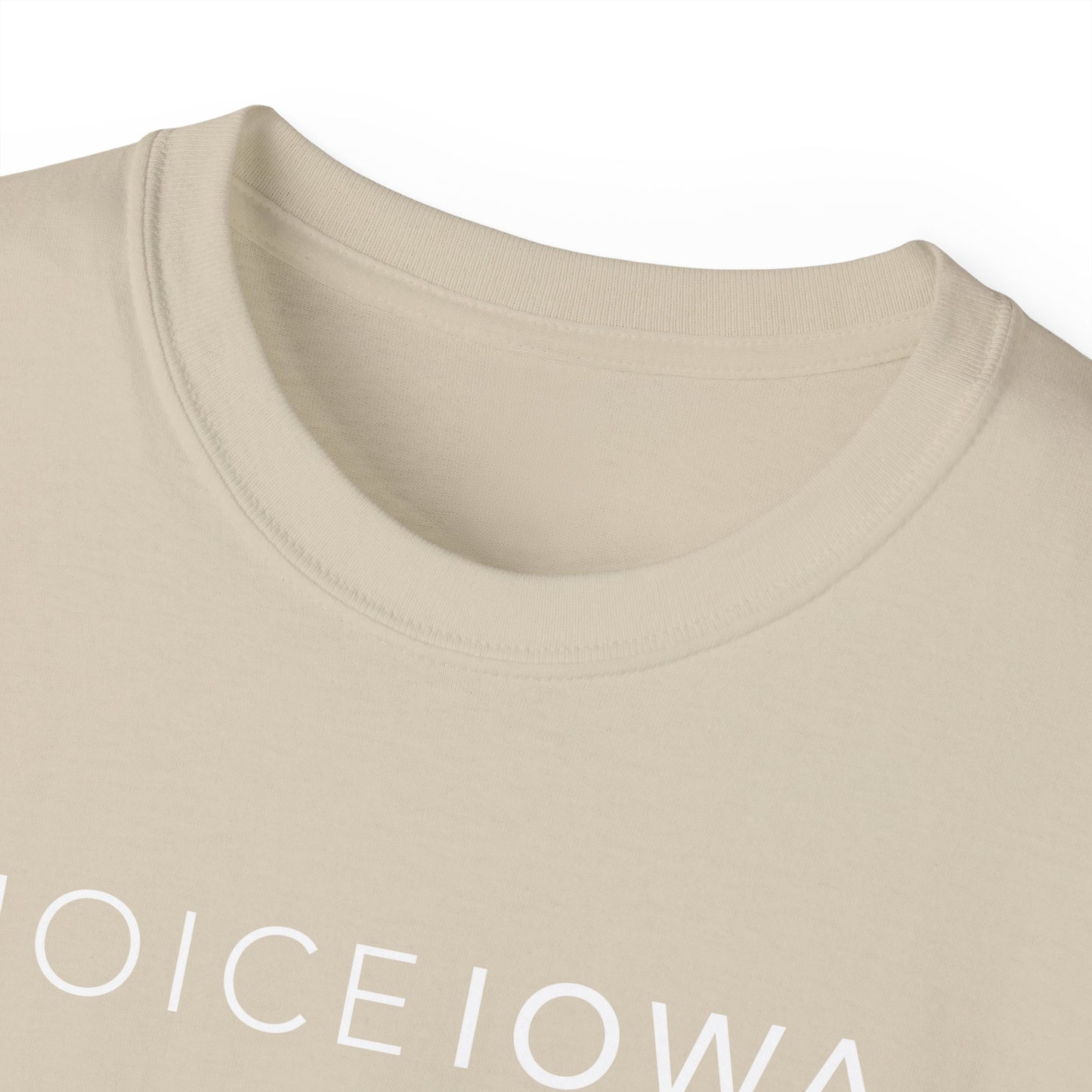 Copy of JOICE IOWA (White Design) on Unisex Ultra Cotton Short Sleeve Tee