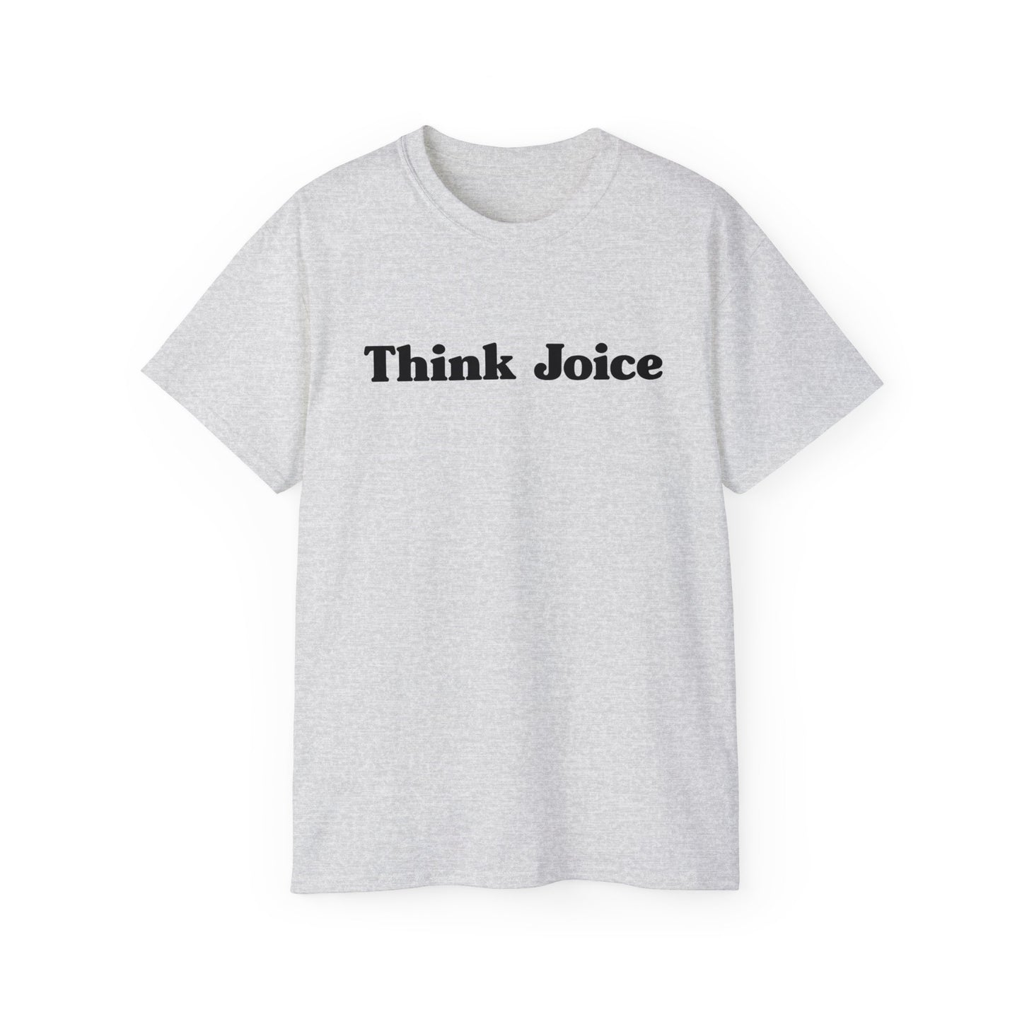 Think Joice Retro (black design) on Unisex Ultra Cotton Short Sleeve Tee