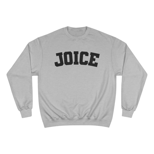 JOICE (black design) on Champion Sweatshirt