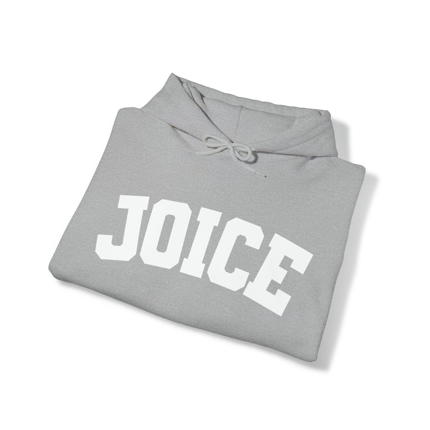 JOICE (white design) on Unisex Heavy Blend™ Hooded Sweatshirt