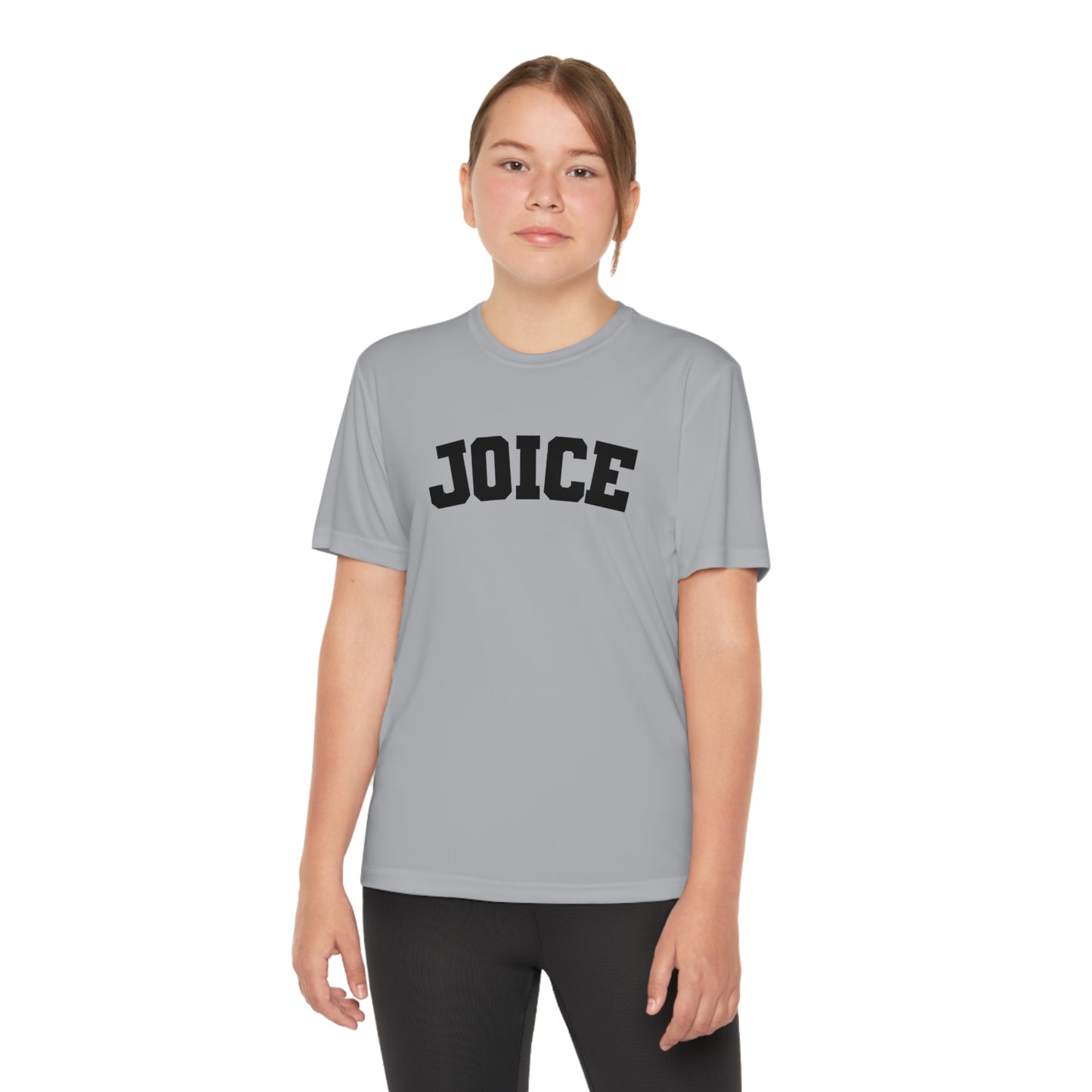 JOICE (black design) on Youth Competitor Tee