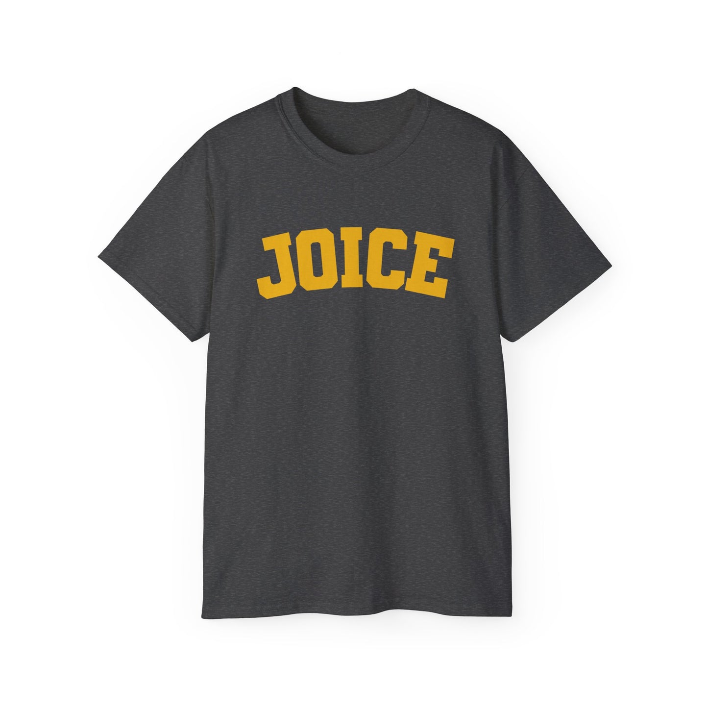 JOICE (yellow design) on Unisex Ultra Cotton Short Sleeve Tee