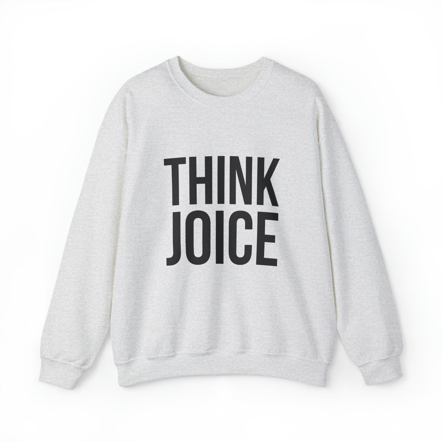 Think Joice (black design) on Unisex Heavy Blend™ Crewneck Sweatshirt