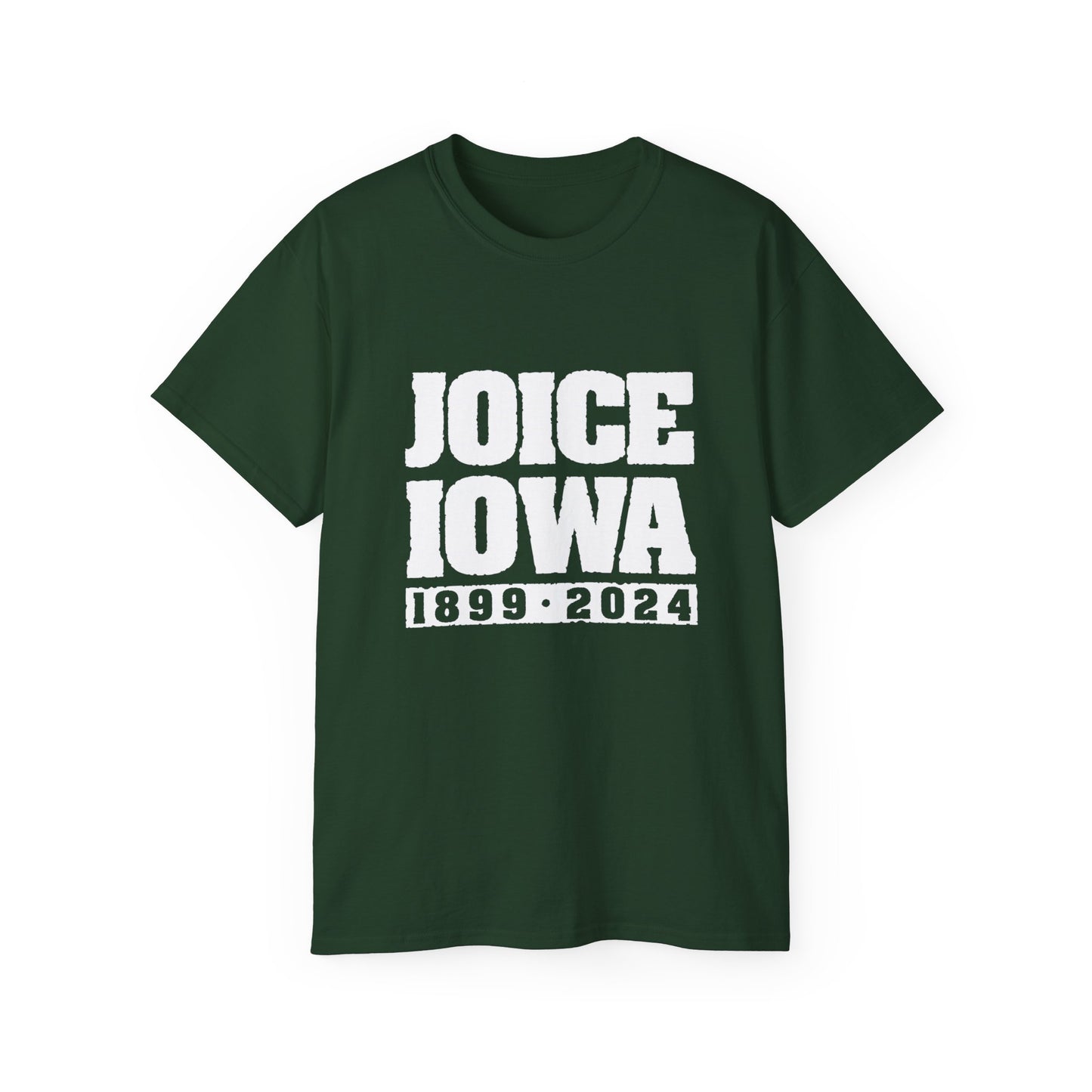 Joice, Iowa 1899-2024 Full (White Design) on Unisex Ultra Cotton Short Sleeve Tee