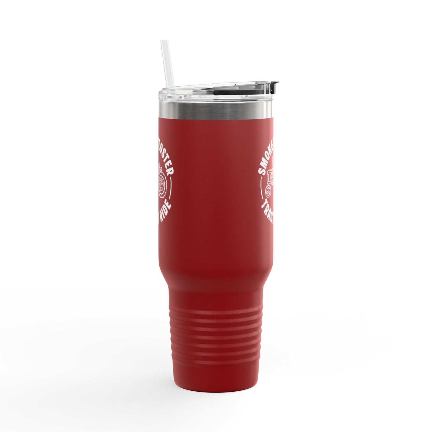 40oz Insulated Travel Mug — Smokey Kloster Tractor Ride