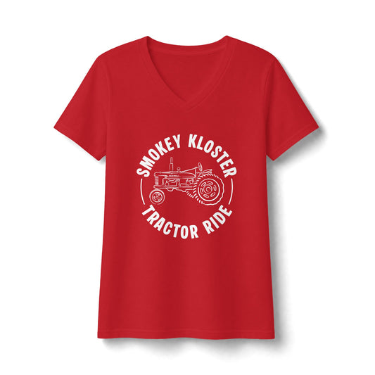 Smokey Kloster Tractor Ride V-Neck Tee