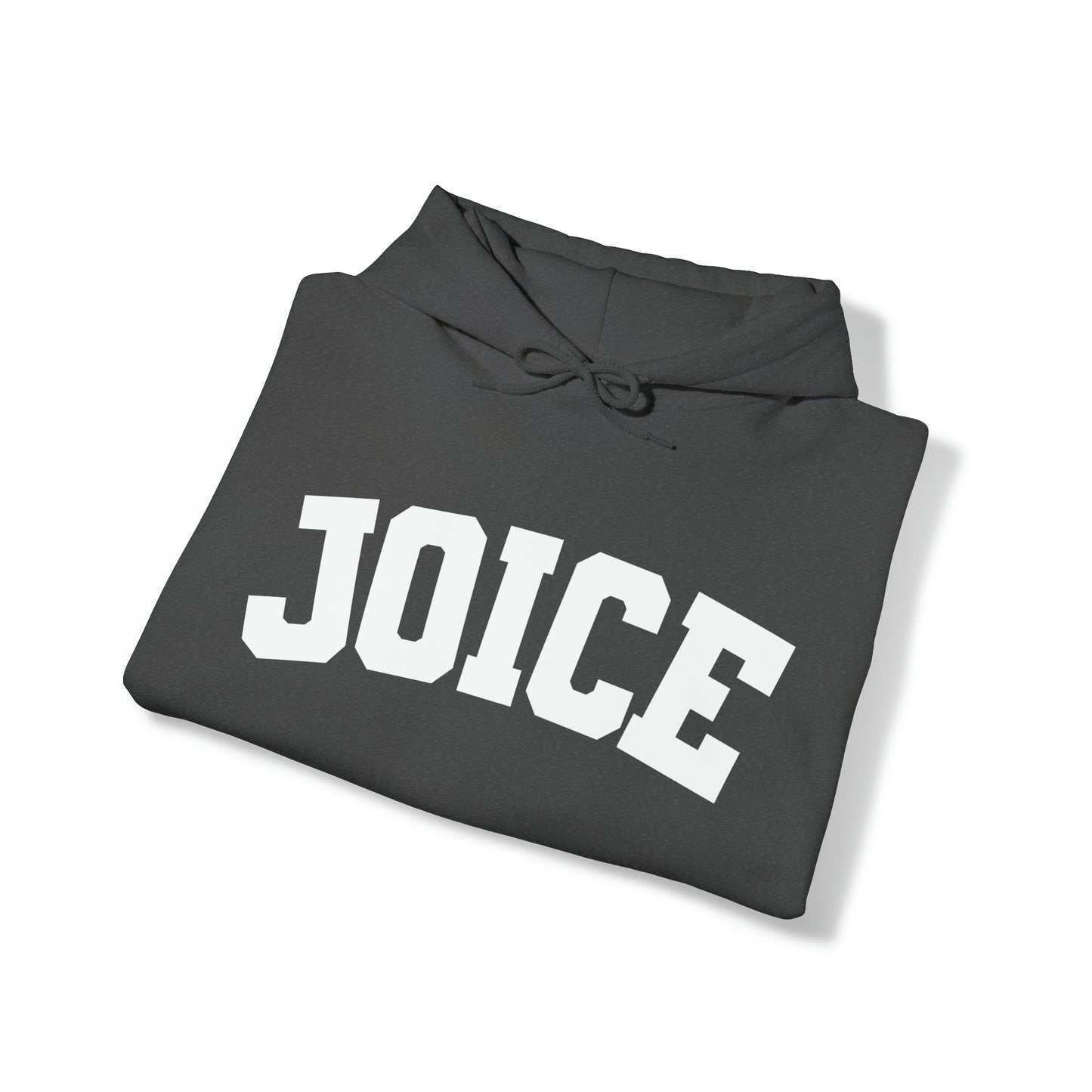 JOICE (white design) on Unisex Heavy Blend™ Hooded Sweatshirt