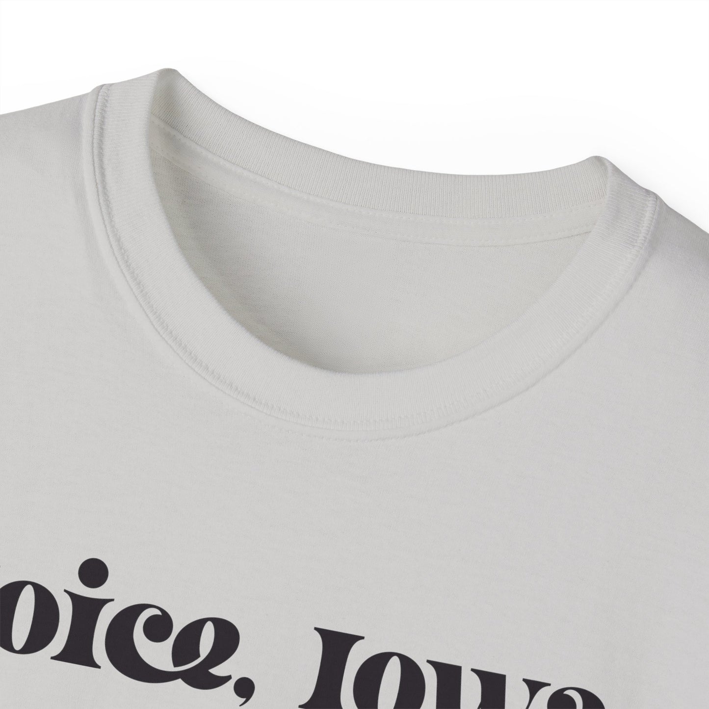 Joice, Iowa (Black Design) on Unisex Ultra Cotton Short Sleeve Tee