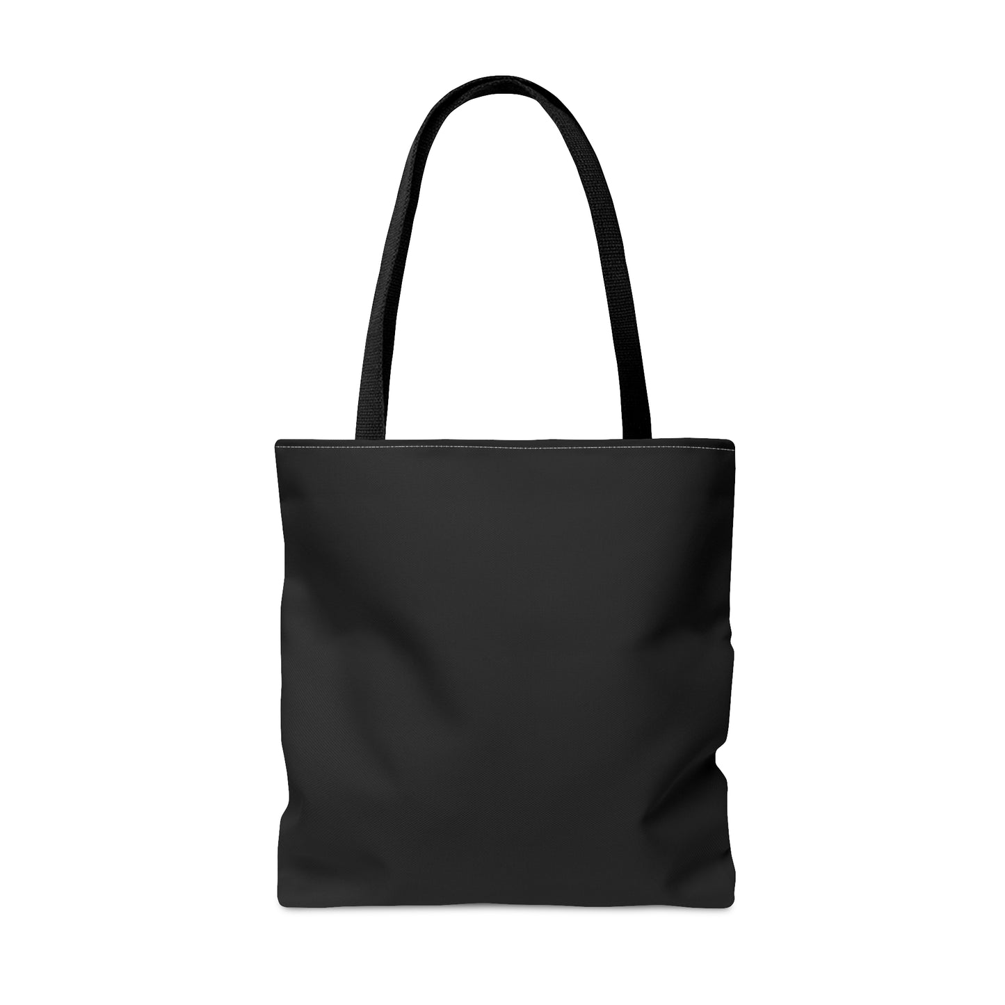 Think Joice (white design) on Black Tote Bag