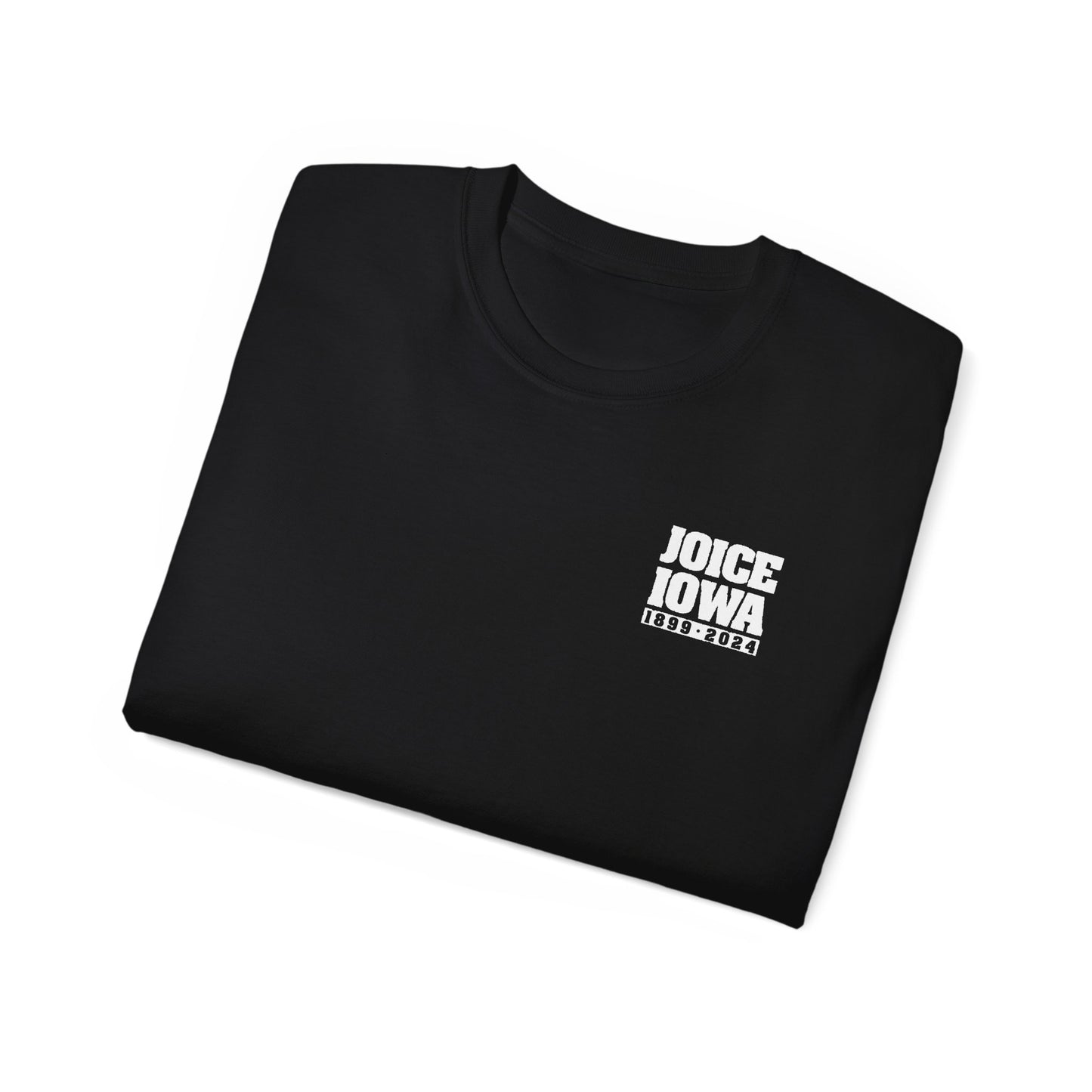 Copy of Joice, Iowa 1899-2024 (Black Design) on Unisex Ultra Cotton Short Sleeve Tee