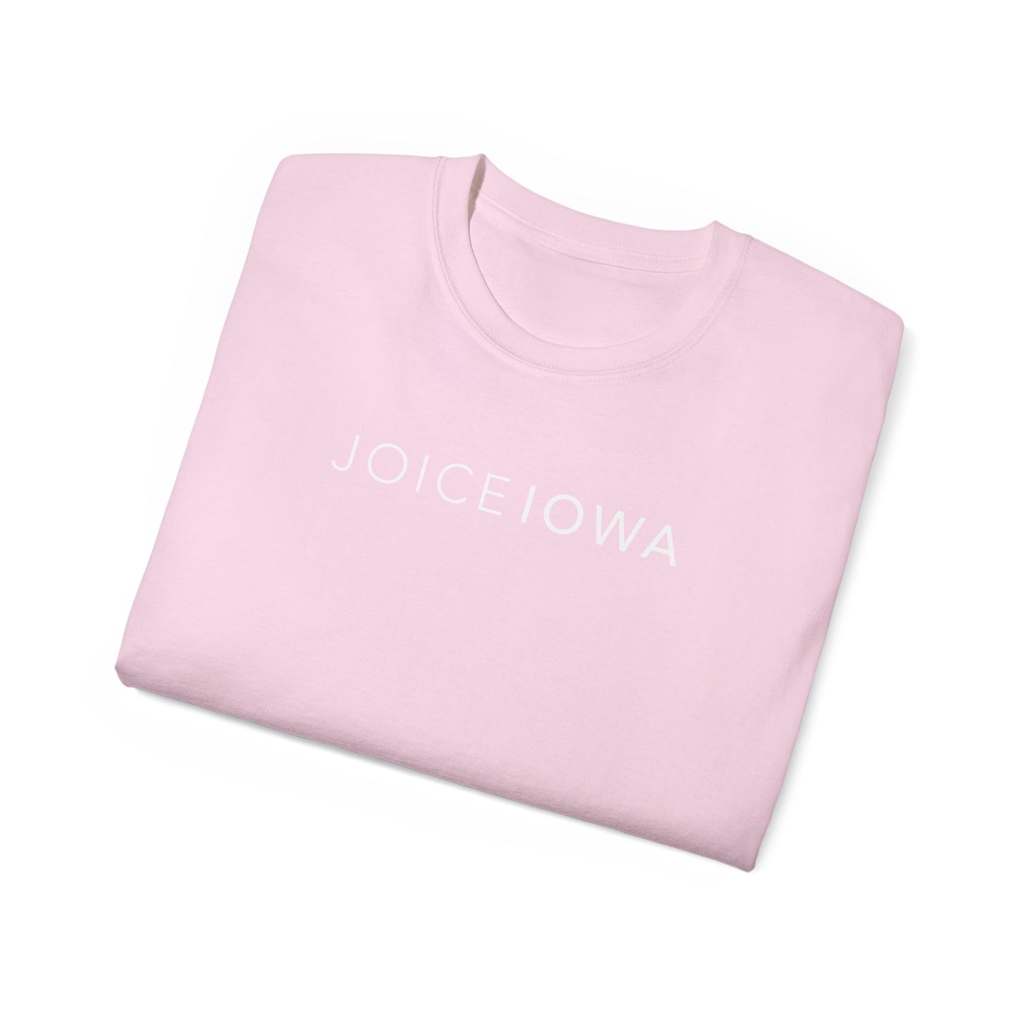 Copy of JOICE IOWA (White Design) on Unisex Ultra Cotton Short Sleeve Tee