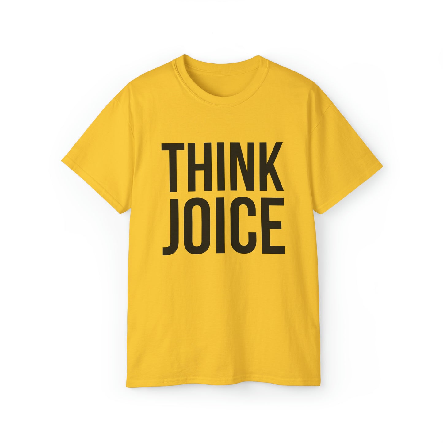 Think Joice (black design) on Unisex Ultra Cotton Short Sleeve Tee