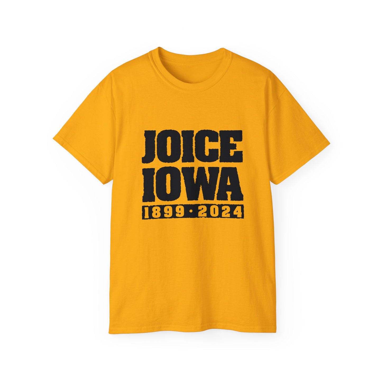 Joice, Iowa 1899-2024 Full (Black Design) on Unisex Ultra Cotton Short Sleeve Tee