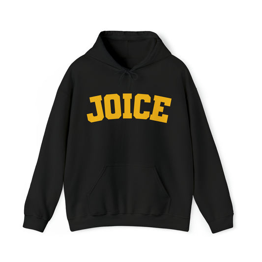 JOICE (yellow design) on Unisex Heavy Blend™ Hooded Sweatshirt