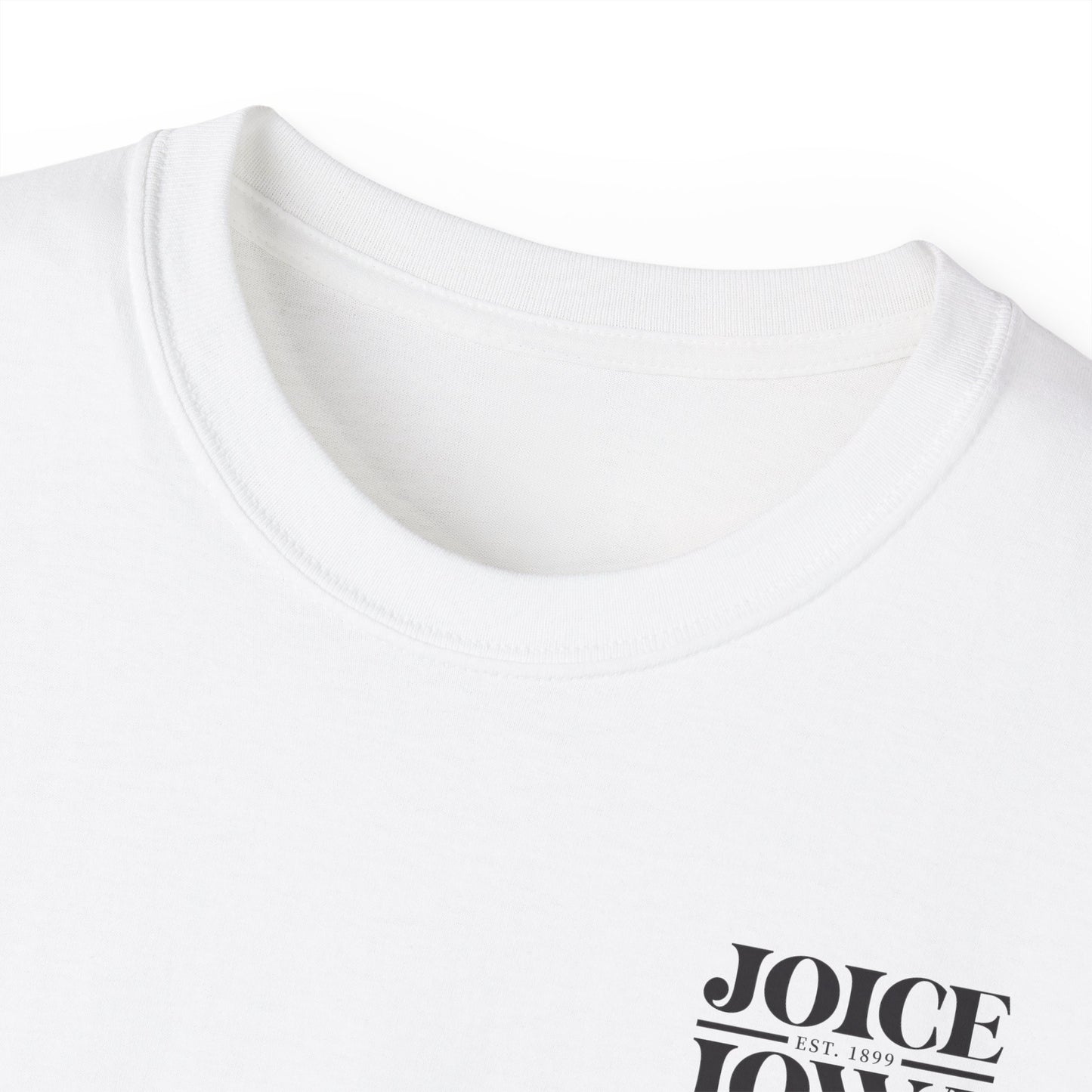 Joice, Iowa Est. 1899 (Black Design) on Unisex Ultra Cotton Short Sleeve Tee