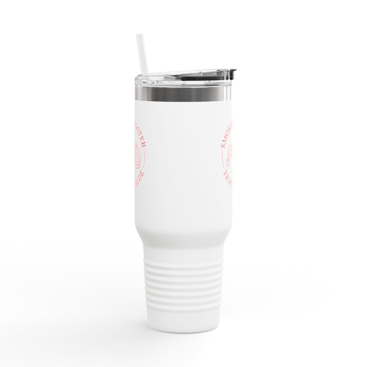40oz Insulated Travel Mug — Smokey Kloster Tractor Ride