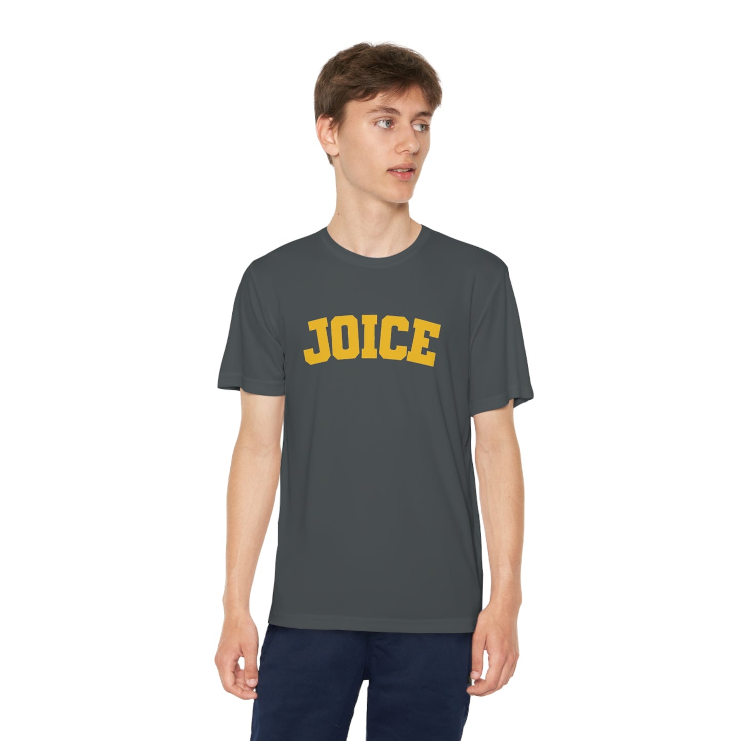 JOICE (yellow design) on Youth Competitor Tee