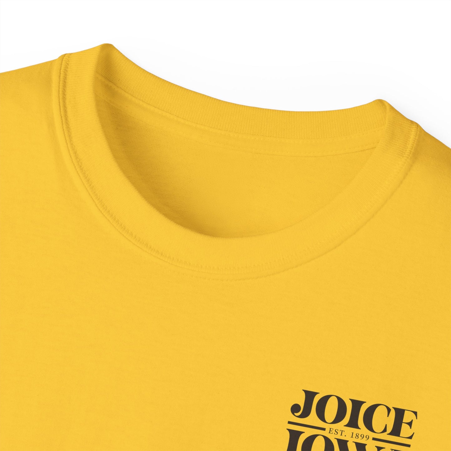 Joice, Iowa Est. 1899 (Black Design) on Unisex Ultra Cotton Short Sleeve Tee