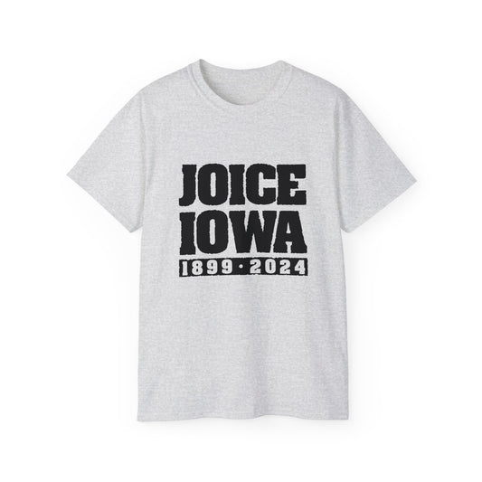 Joice, Iowa 1899-2024 Full (Black Design) on Unisex Ultra Cotton Short Sleeve Tee