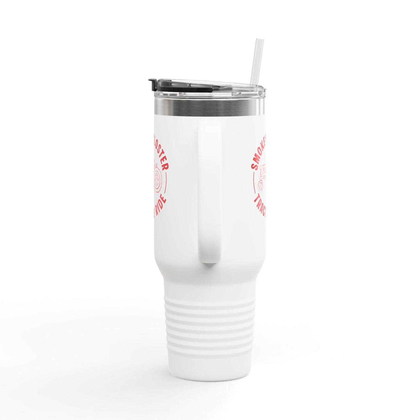 40oz Insulated Travel Mug — Smokey Kloster Tractor Ride