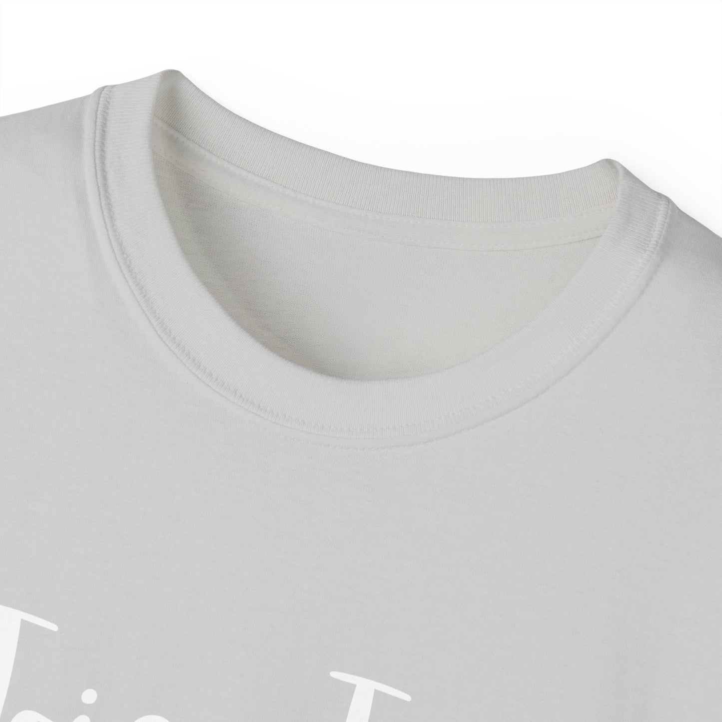 Joice, Iowa Est. 1899 (White Design) on Unisex Ultra Cotton Short Sleeve Tee