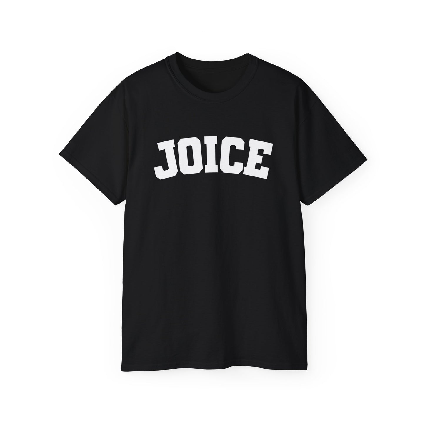 JOICE (white design) on Unisex Ultra Cotton Short Sleeve Tee