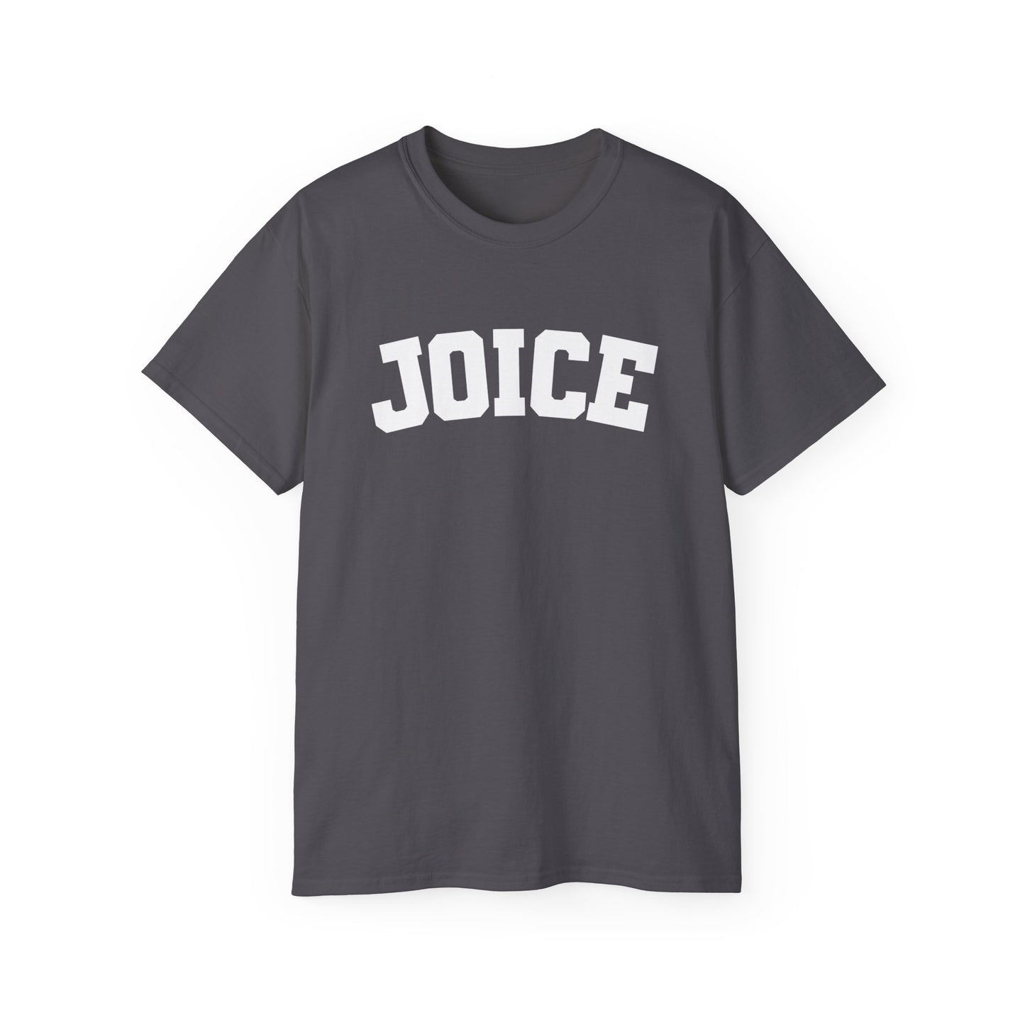 JOICE (white design) on Unisex Ultra Cotton Short Sleeve Tee